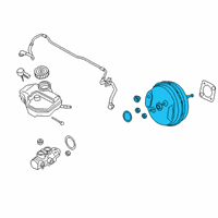 OEM 2020 BMW 540i REPAIR KIT POWER BRAKE UNIT Diagram - 34-33-8-092-746