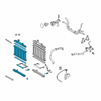 OEM Lexus ES350 Radiator Assembly Diagram - 16400-31520