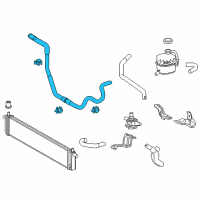 OEM 2019 Lexus NX300h Hose, Inverter Cooling Diagram - G9229-48020