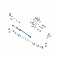 OEM 2019 Ford F-350 Super Duty Drag Link Diagram - HC3Z-3304-B