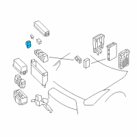 OEM Infiniti M45 Relay-Horn Diagram - 25630-79960