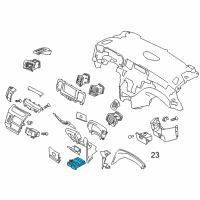 OEM 2015 Nissan Quest Lens-Kit Diagram - 68430-1JB0A