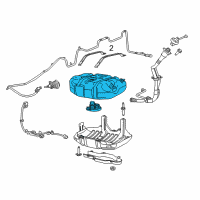 OEM 2016 Jeep Grand Cherokee Tank-Diesel Exhaust Fluid Diagram - 52030436AF