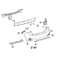 OEM Toyota Yaris Reflector Diagram - 81910-0D040