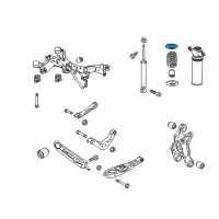 OEM 2018 GMC Terrain Upper Insulator Diagram - 13377311