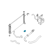 OEM Nissan Cap Assembly-Radiator Diagram - 21430-8991C