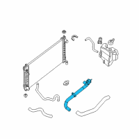 OEM 2014 Nissan Maxima Hose-Top Diagram - 21501-9HA0B