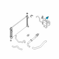 OEM 2017 Infiniti QX60 Cap Diagram - 21712-ZN50A