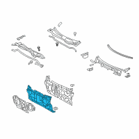 OEM 2009 Toyota Camry Dash Panel Diagram - 55101-33270