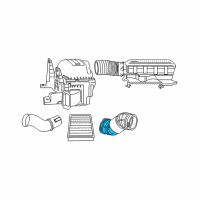 OEM 2003 Dodge Ram 3500 Clamp-Hose Diagram - 53032537AA