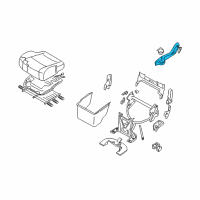 OEM Nissan Cup Holder Assembly Diagram - 88337-5Z006