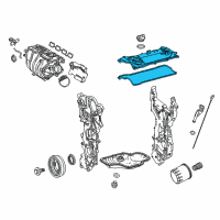 OEM Toyota Avalon Valve Cover Diagram - 11201-F0012
