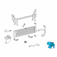 OEM 2007 Ford Mustang Auxiliary Pump Diagram - 7R3Z-8501-B