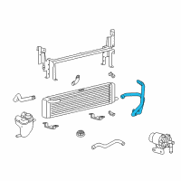 OEM 2007 Ford Mustang Outlet Hose Diagram - 7R3Z-8D030-A