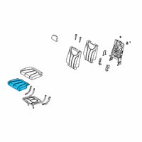 OEM 2021 Kia Telluride Pad U Diagram - 89A25S9000