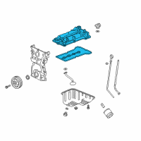 OEM Chevrolet Spark EV Valve Cover Diagram - 25193674