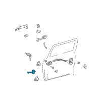 OEM 2004 Toyota 4Runner Door Check Diagram - 68620-35020