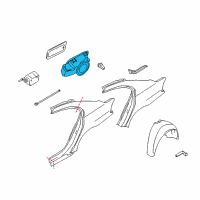 OEM 2007 BMW Alpina B7 Cover Pot Diagram - 51-17-7-003-915