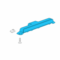 OEM 2018 Chevrolet Sonic High Mount Lamp Diagram - 96831000