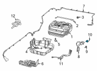 OEM 2019 Ram 1500 Classic Cap-Diesel Exhaust Fluid Diagram - 68145555AD