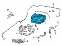 OEM 2021 Jeep Wrangler DIESEL EXHAUST FLUID Diagram - 68297713AC