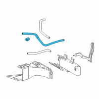 OEM 2014 Toyota Highlander Inlet Hose Diagram - 32930-0E050