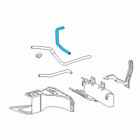 OEM Toyota Highlander Outlet Hose Diagram - 32942-0E080