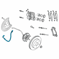 OEM 2020 Ram 1500 Brake Diagram - 68262944AB