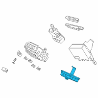 OEM 2014 Honda Accord Unit Assy, HFT(Blu Diagram - 39770-T2A-A51