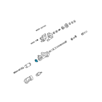 OEM Cadillac CTS Sensor, Steering Wheel Position Diagram - 15231652