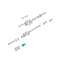 OEM 2007 Cadillac STS Intermed Shaft Diagram - 25767302