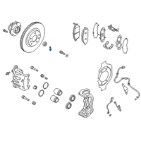 OEM 2017 Nissan Titan Pin - COTTER, Split Diagram - 08921-3202A