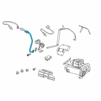 OEM 2006 Jeep Grand Cherokee Tube-EGR Diagram - 53032778AC