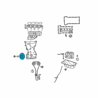 OEM Dodge Caliber DAMPER-CRANKSHAFT Diagram - 2312425000