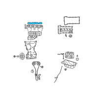 OEM 2017 Jeep Patriot Gasket-Intake Manifold Diagram - 4884550AB