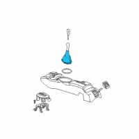 OEM Chrysler Boot-GEARSHIFT Diagram - TM131DVAA