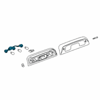 OEM 2019 Chevrolet Silverado 1500 Socket & Wire Diagram - 84058337