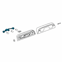 OEM 2018 Chevrolet Silverado 3500 HD Socket & Wire Diagram - 84058337