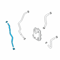 OEM Hyundai Sonata Hose-Radiator, Upper Diagram - 25415-4R500