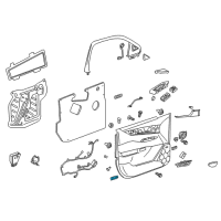 OEM 2020 GMC Yukon Memory Switch Diagram - 84413226