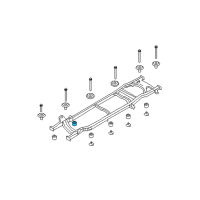 OEM 2008 Ford E-350 Super Duty Lower Insulator Diagram - D5UZ-1000155-AA