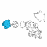 OEM BMW 840Ci Cover Diagram - 11-53-1-720-173