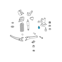 OEM Ford F-250 Super Duty Upper Ball Joints Diagram - HC3Z-3049-A