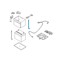 OEM 2016 Nissan NV200 Rod-Battery Fix Diagram - B4425-3LMMA