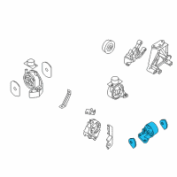 OEM 2005 Kia Amanti Bracket Assembly-TRANSAXLE Diagram - 218303F000