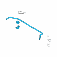 OEM Hyundai Equus Bar Assembly-Front Stabilizer Diagram - 54810-3N200