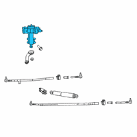 OEM 2020 Jeep Gladiator Power Steering Diagram - 68507576AB