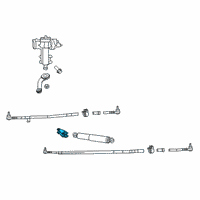 OEM 2018 Jeep Wrangler Bracket-Damper Diagram - 68309363AB