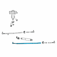 OEM Jeep Gladiator Tie Rod Diagram - 68309365AD