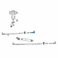 OEM Jeep Gladiator Drag Link Outer Diagram - 68258760AE